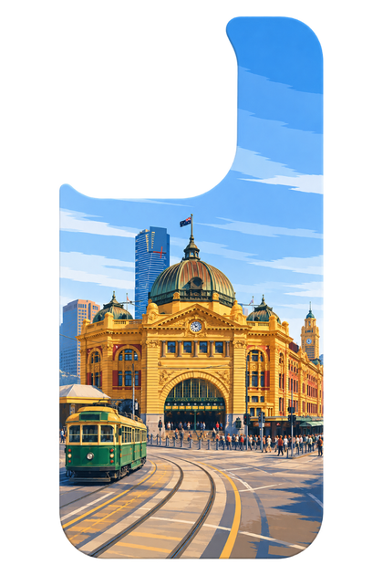 Flinders Street Station Back Panel product image