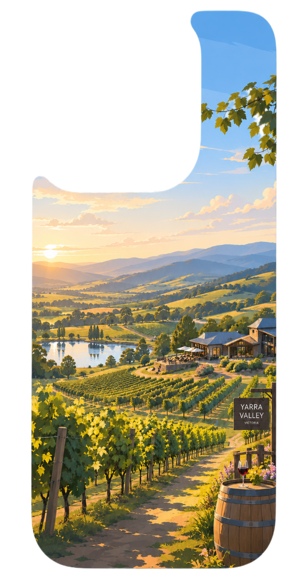 Yarra Valley Vineyard Back Panel product image